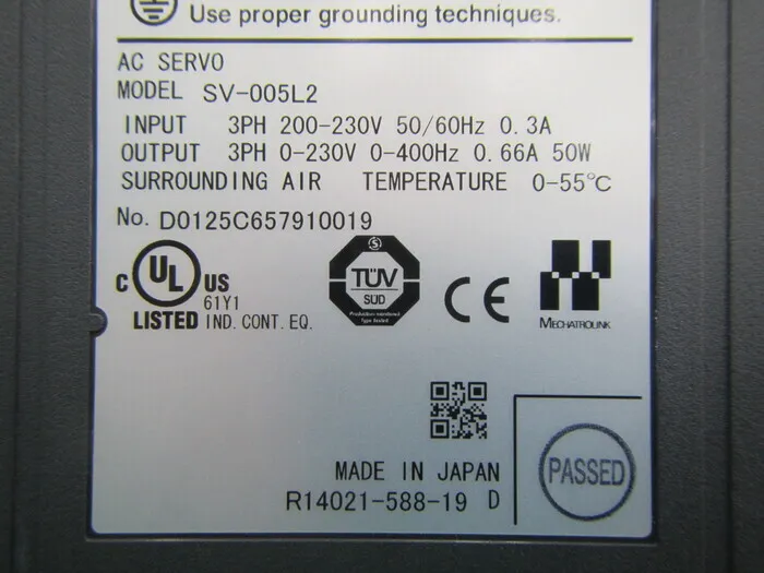 Keyence SV-005L2 서보 드라이버 상세 이미지 - ASKINDEX 코리아