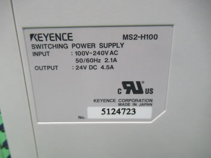 Keyence MS2-H100 스위칭 전원 상세 이미지 - ASKINDEX 코리아
