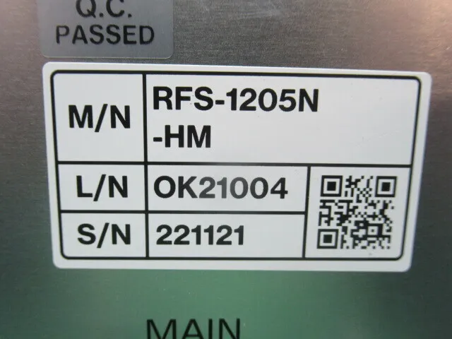 알백 RFS-1205N-HM RF 전원 공급 장치 상세 이미지 - ASKINDEX 코리아
