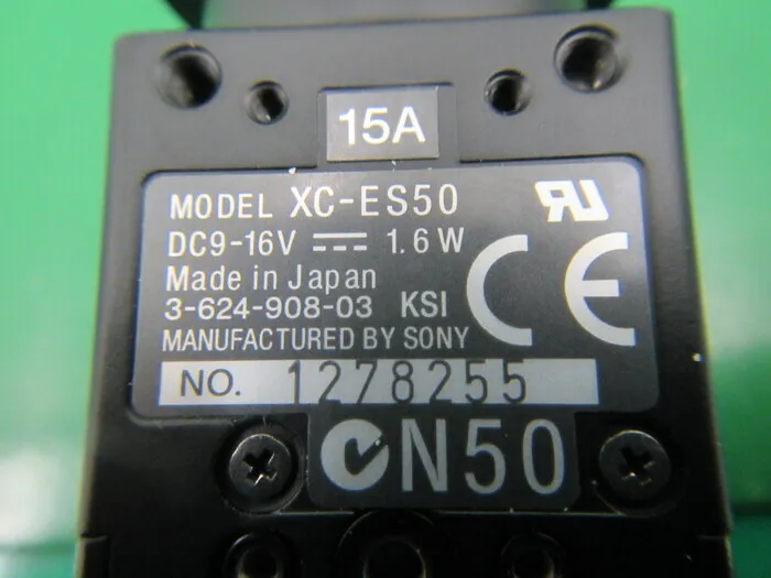 Sony XC-ES50 CCD camera Detail Image - ASKINDEX Korea