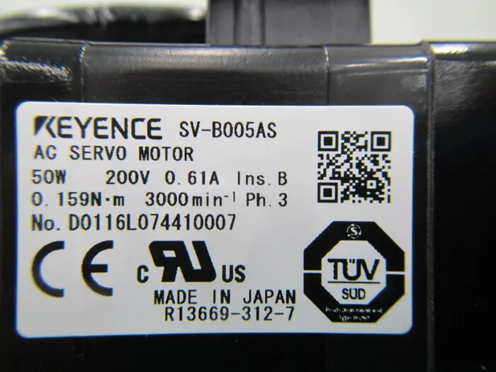 Keyence SV-B005AS 서보 모터 상세 이미지 - ASKINDEX 코리아
