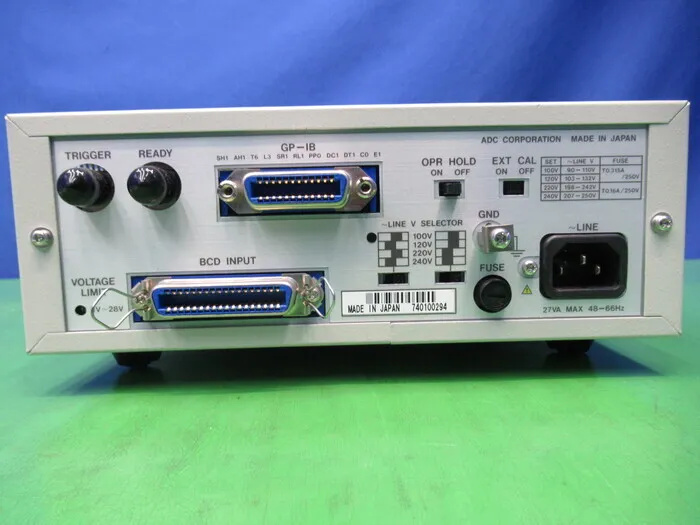 Advantest R6144 DC voltage/current generator Detail Image - ASKINDEX Korea