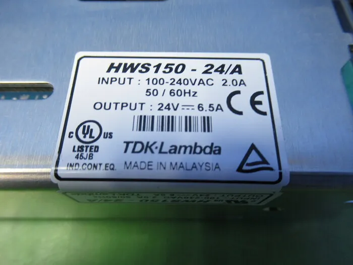 TDK-람다 HWS150-24/A 스위칭 전원 상세 이미지 - ASKINDEX 코리아