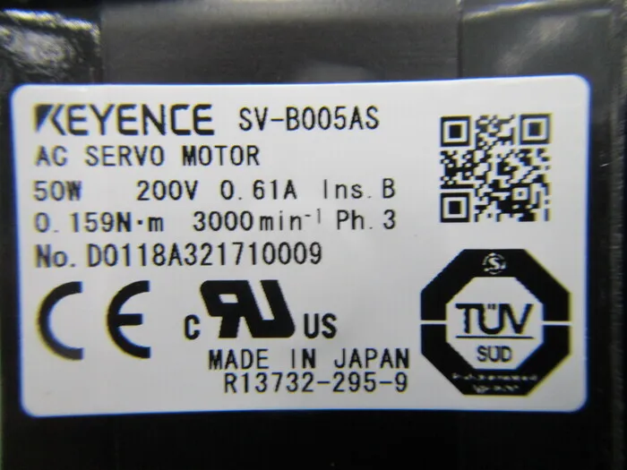 Keyence SV-B005AS 서보 모터 상세 이미지 - ASKINDEX 코리아