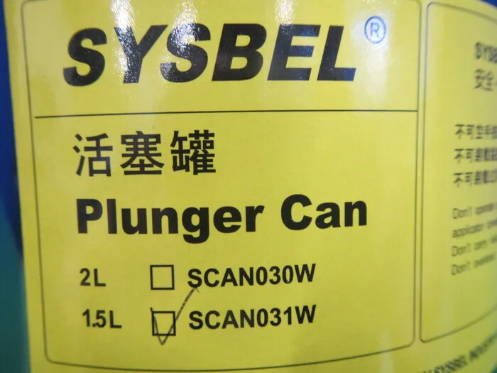 AS ONE SCAN031W Plunger can Detail Image - ASKINDEX Korea