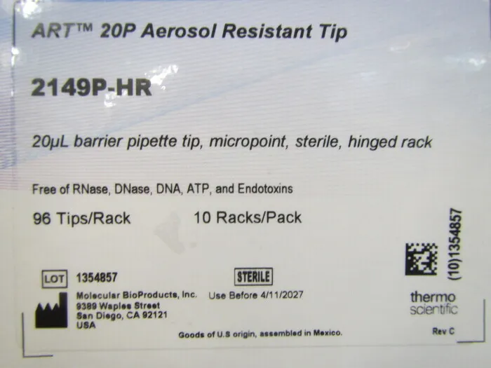 Thermo Scientific 2149P-HR 필터 팁 상세 이미지 - ASKINDEX 코리아