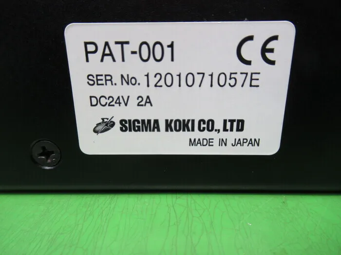 Sigma Koki PAT-001 Stage controller (1 axis) Detail Image - ASKINDEX Korea