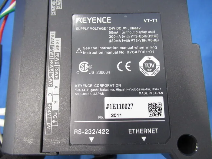 Keyence VT3-Q5HG 터치 패널 상세 이미지 - ASKINDEX 코리아
