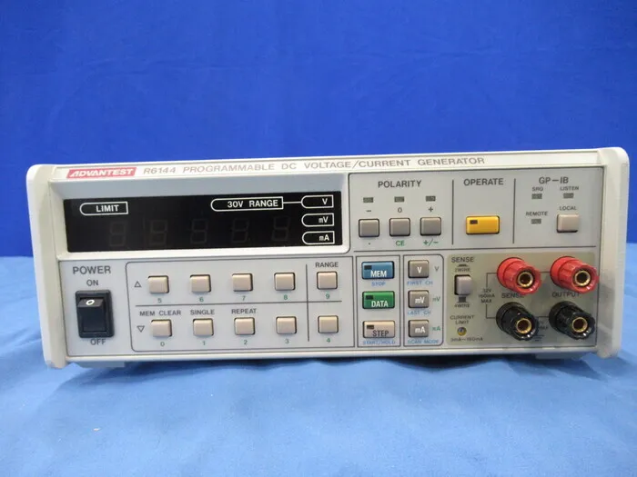 Advantest R6144 DC voltage/current generator Detail Image - ASKINDEX Korea