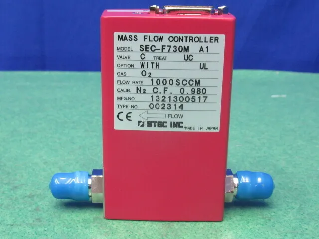 Estec SEC-F730M A1 Mass Flow Controller Detail Image - ASKINDEX Korea
