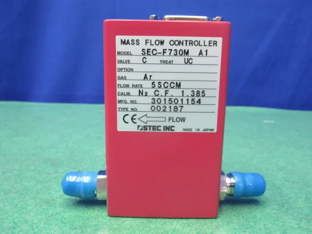 Estec SEC-F730M A1 Mass Flow Controller Detail Image - ASKINDEX Korea