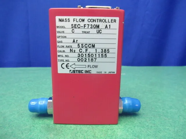 Estec SEC-F730M A1 Mass Flow Controller Detail Image - ASKINDEX Korea