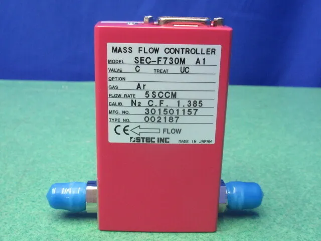 Estec SEC-F730M A1 Mass Flow Controller Detail Image - ASKINDEX Korea