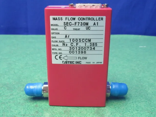 Estec SEC-F730M A1 Mass Flow Controller Detail Image - ASKINDEX Korea