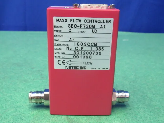 Estec SEC-F730M A1 Mass Flow Controller Detail Image - ASKINDEX Korea