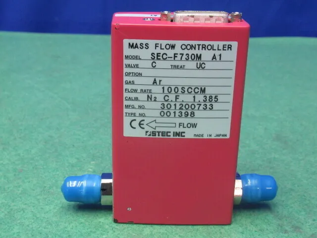 Estec SEC-F730M A1 Mass Flow Controller Detail Image - ASKINDEX Korea