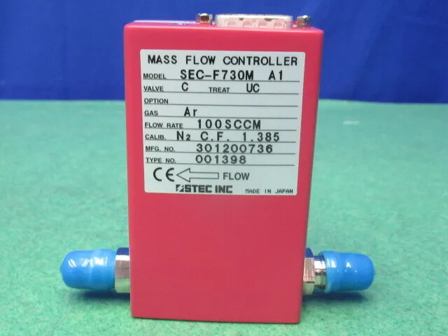 Estec SEC-F730M A1 Mass Flow Controller Detail Image - ASKINDEX Korea