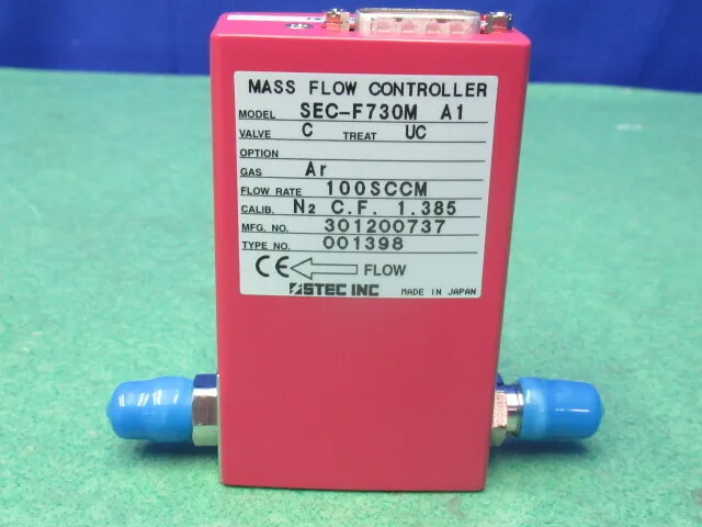 Estec SEC-F730M A1 Mass Flow Controller Detail Image - ASKINDEX Korea