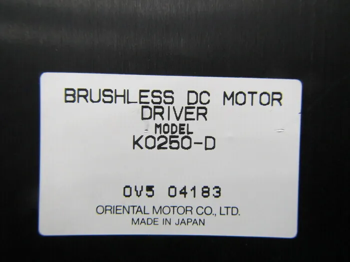 오리엔탈 모터 K0250-D 모터 드라이버 상세 이미지 - ASKINDEX 코리아