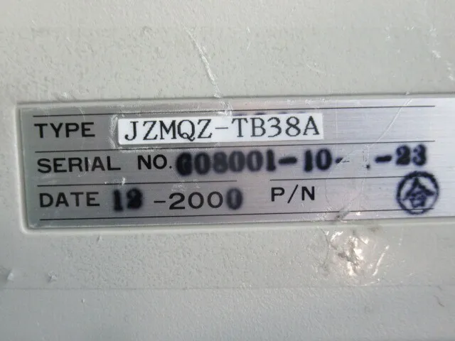 Yaskawa Electric JZMQZ-TB38A Teaching Pendant Detail Image - ASKINDEX Korea
