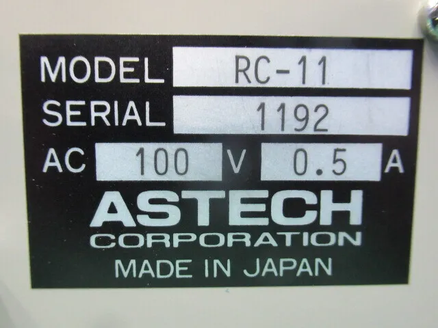 Astec RC-11 Matching Controller Detail Image - ASKINDEX Korea