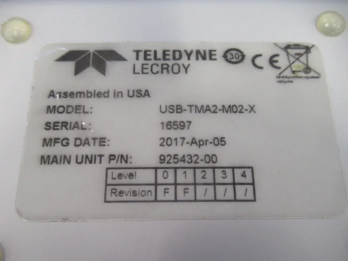 TELEDYNE LECROY USB-TMA2-M02-X USB Protocol Analyzer Detail Image - ASKINDEX Korea