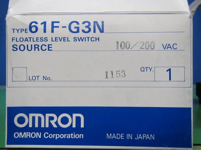 Omron 61F-G3N Floatless Switch Detail Image - ASKINDEX Korea