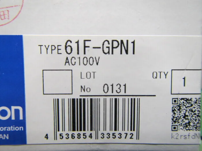 Omron 61F-GPN1 Floatless level switch Detail Image - ASKINDEX Korea