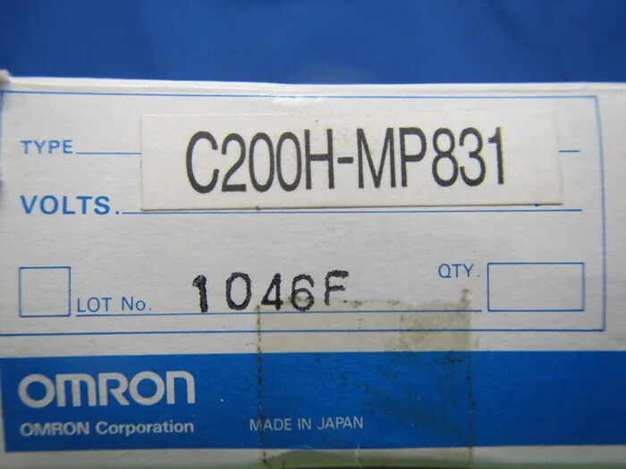 오므론 C200H-MP831 메모리 유닛 상세 이미지 - ASKINDEX 코리아