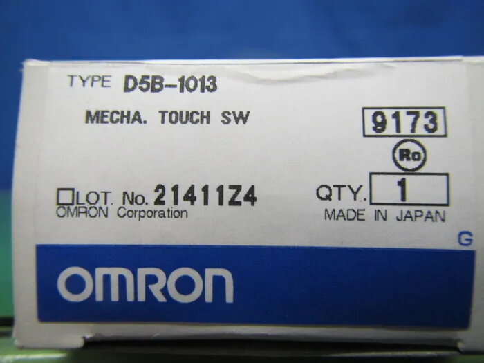 Omron D5B-1013 tactile switch Detail Image - ASKINDEX Korea