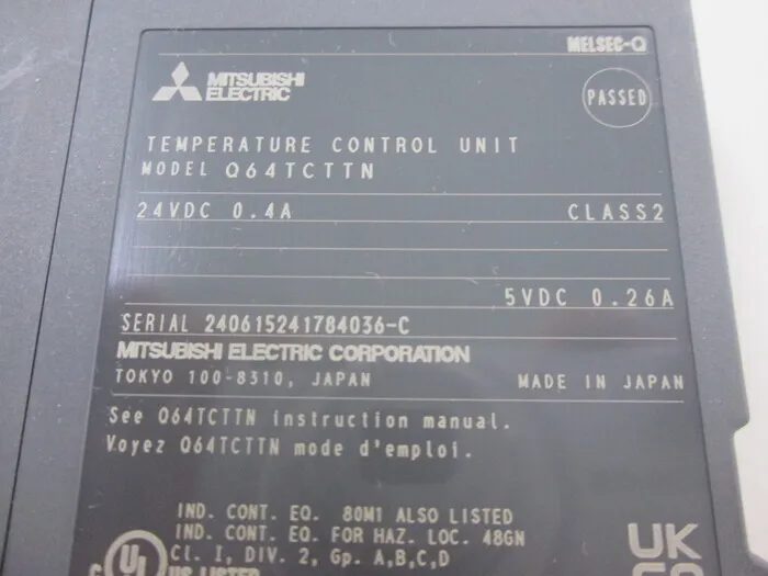 Mitsubishi Electric Q64TCTTN PLC temperature control unit Detail Image - ASKINDEX Korea