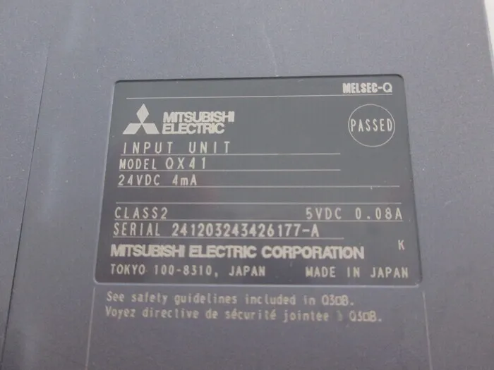 Mitsubishi Electric QX41 PLC DC input unit Detail Image - ASKINDEX Korea