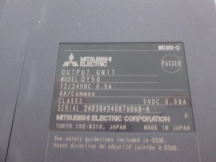Mitsubishi Electric QY50 PLC transistor output unit Detail Image - ASKINDEX Korea