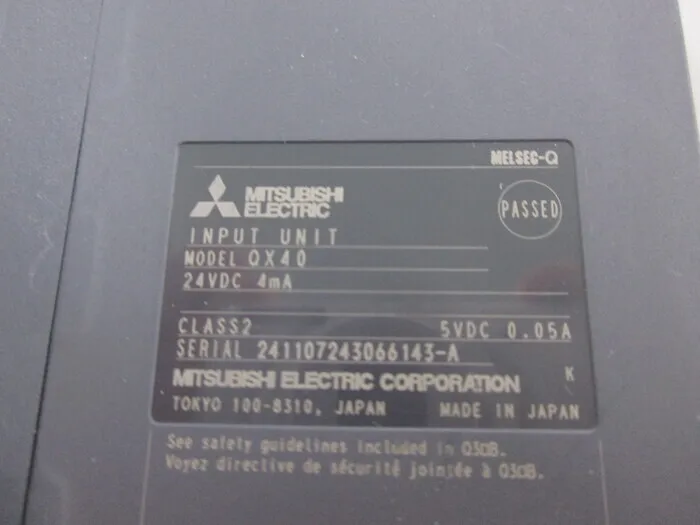 Mitsubishi Electric QX40 PLC DC input unit Detail Image - ASKINDEX Korea