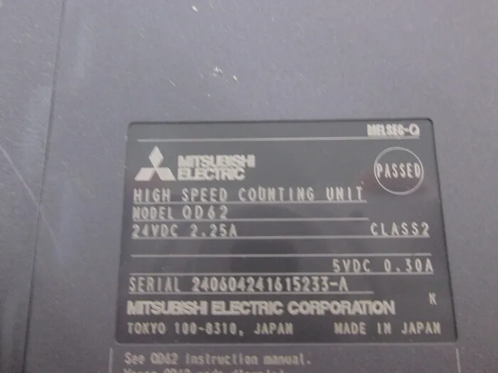 Mitsubishi Electric QD62 PLC high-speed counter unit Detail Image - ASKINDEX Korea