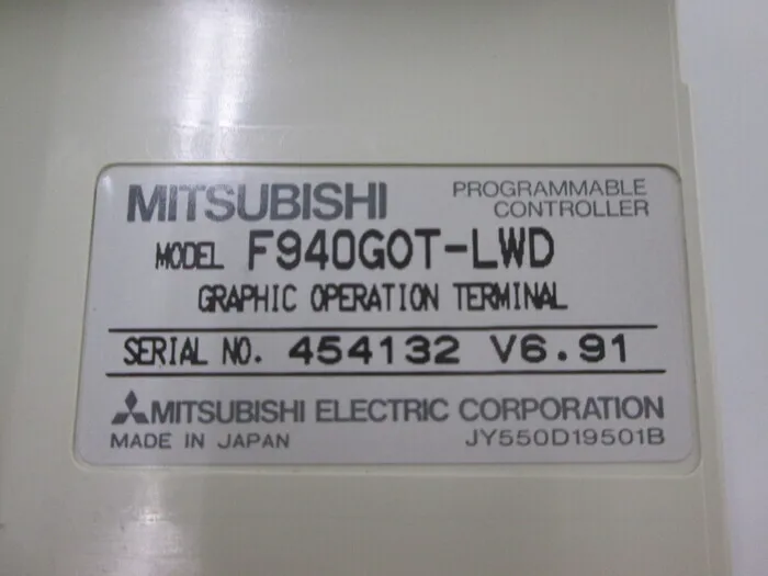 Mitsubishi Electric F940GOT-LWD touch panel Detail Image - ASKINDEX Korea