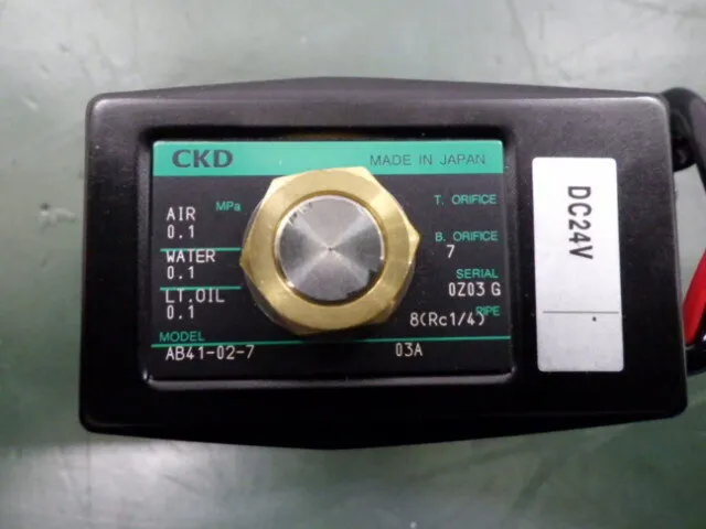 CKD AB41-02-7 Solenoid valve Detail Image - ASKINDEX Korea