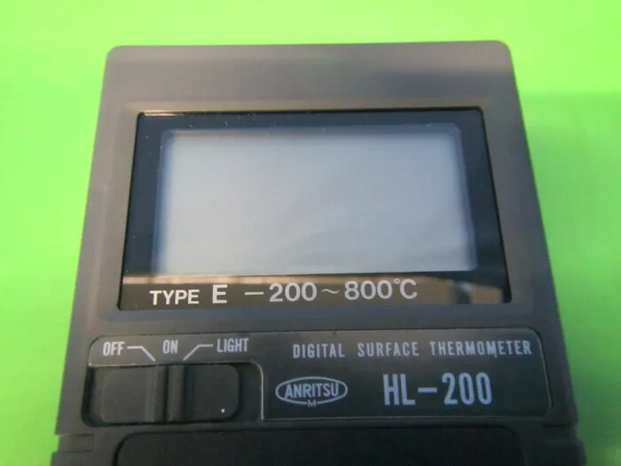Anritsu Meter HL-200 thermometer Detail Image - ASKINDEX Korea