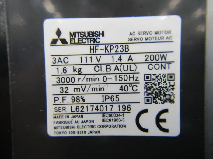 미쓰비시 전기 HF-KP23B 서보 모터 상세 이미지 - ASKINDEX 코리아
