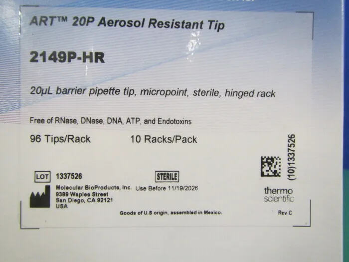 Thermo Scientific 2149P-HR filter tip Detail Image - ASKINDEX Korea
