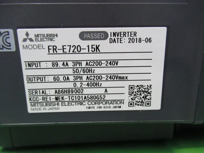 미쓰비시 전기 FR-E720-15K 인버터 상세 이미지 - ASKINDEX 코리아