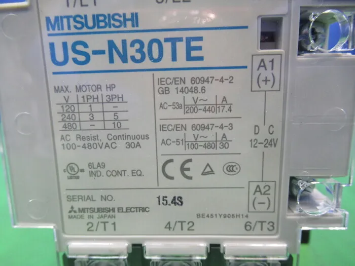 Mitsubishi Electric US-N30TE Solid State Contactor Detail Image - ASKINDEX Korea