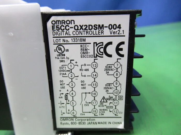 오므론 E5CC-QX2DSM-004 온도 조절기 상세 이미지 - ASKINDEX 코리아