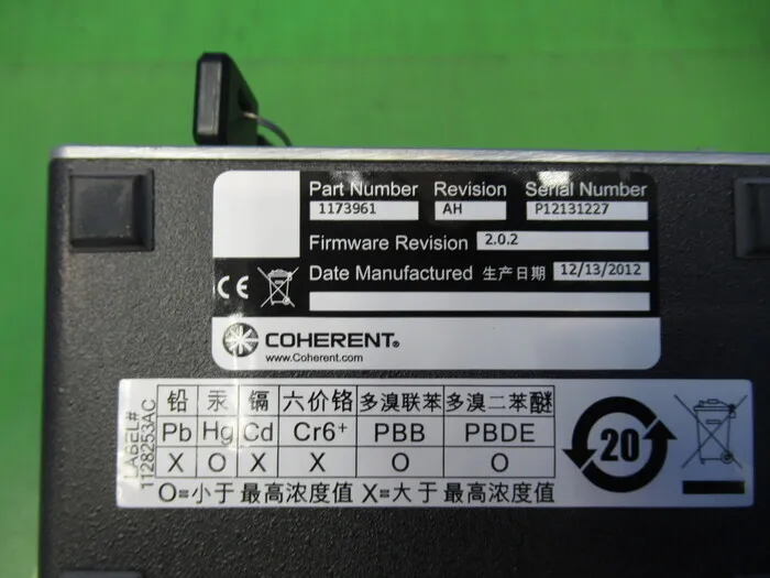 COHERENT 1173961 Laser controller Detail Image - ASKINDEX Korea