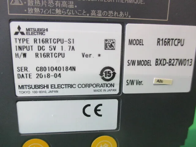 미쓰비시 전기 R16RTCPU 시퀀서(PLC) 입력 유닛 상세 이미지 - ASKINDEX 코리아