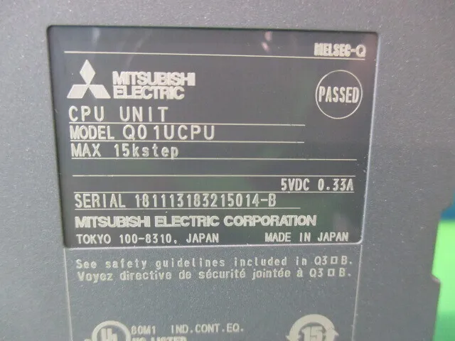 미쓰비시 전기 Q01UCPU 시퀀서(CPU 유니트) 상세 이미지 - ASKINDEX 코리아