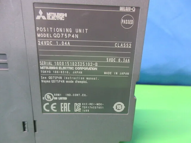 미쓰비시 전기 QD75P4N 시퀀서(PLC)(위치결정 유닛) 상세 이미지 - ASKINDEX 코리아