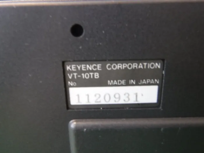 Keyence VT-10TB 터치 패널 상세 이미지 - ASKINDEX 코리아