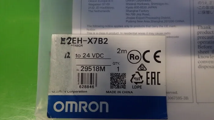 Omron E2EH-X7B2 Proximity sensor Detail Image - ASKINDEX Korea
