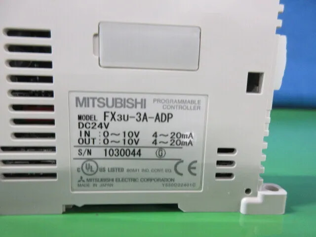미쓰비시 전기 FX-3U-3A-ADP 시퀀서(PLC) 상세 이미지 - ASKINDEX 코리아